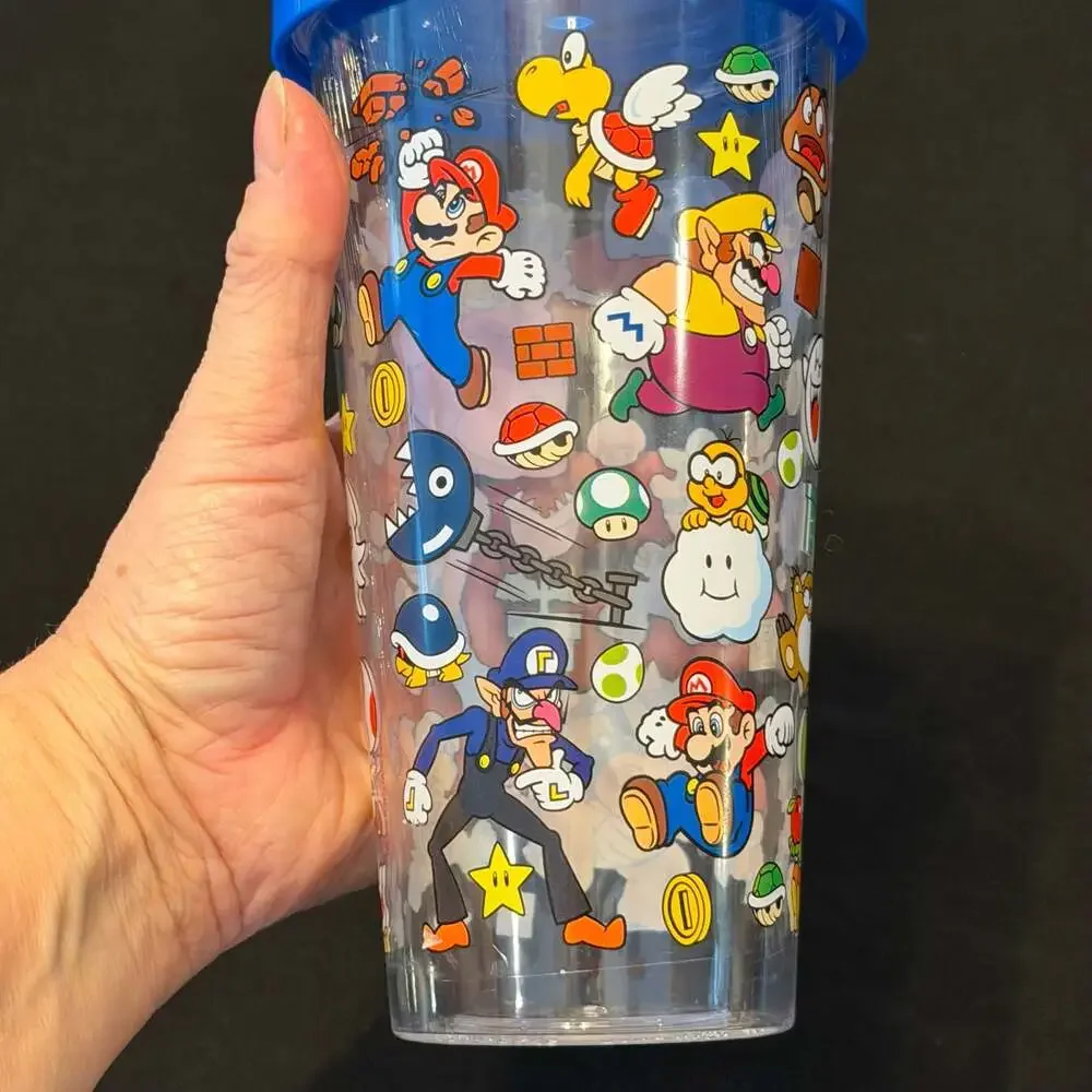 Nintendo clear plastic